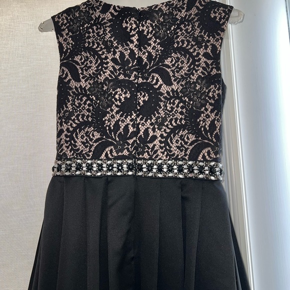 Patra Black and Silver Embellished Prom Dress - Picture 4 of 5